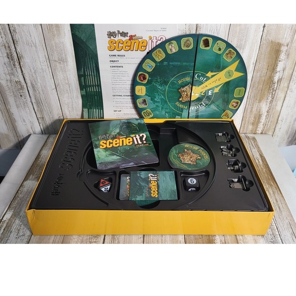 Harry Potter Scene It? 2nd Edition DVD Movie Trivia Family Board Game - Picture 3 of 4